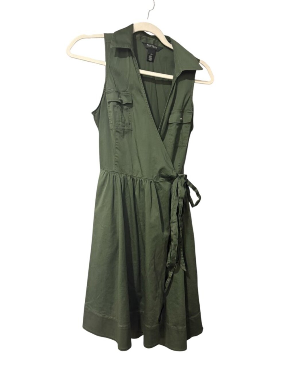 White House Black Market Utility Wrap Dress - Picture 2 of 10